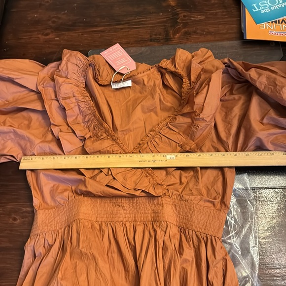 Ivy City Co Ginger Ruffle Midi Dress - Picture 8 of 8